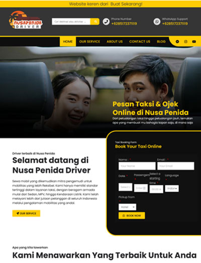 PenidaGrab - Template Wordpress Travel Premium Gratis